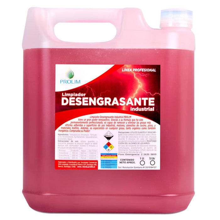 Desengrasante Industrial Cocina