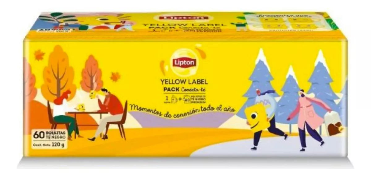 Caja Té Lipton 60 unidades