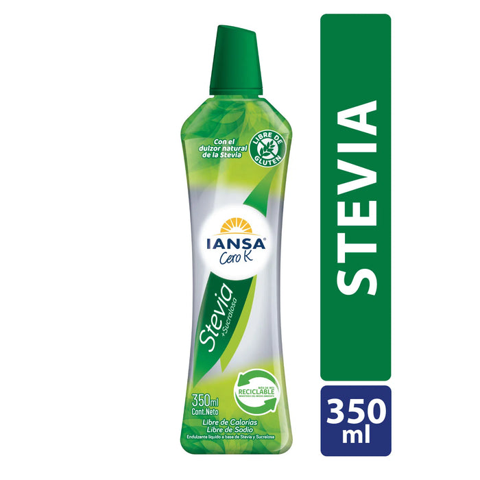 Endulzante Liquido Stevia Iansa 350ml